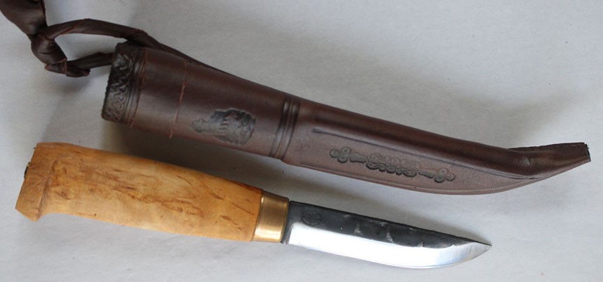 Forged Puukko - Click Image to Close