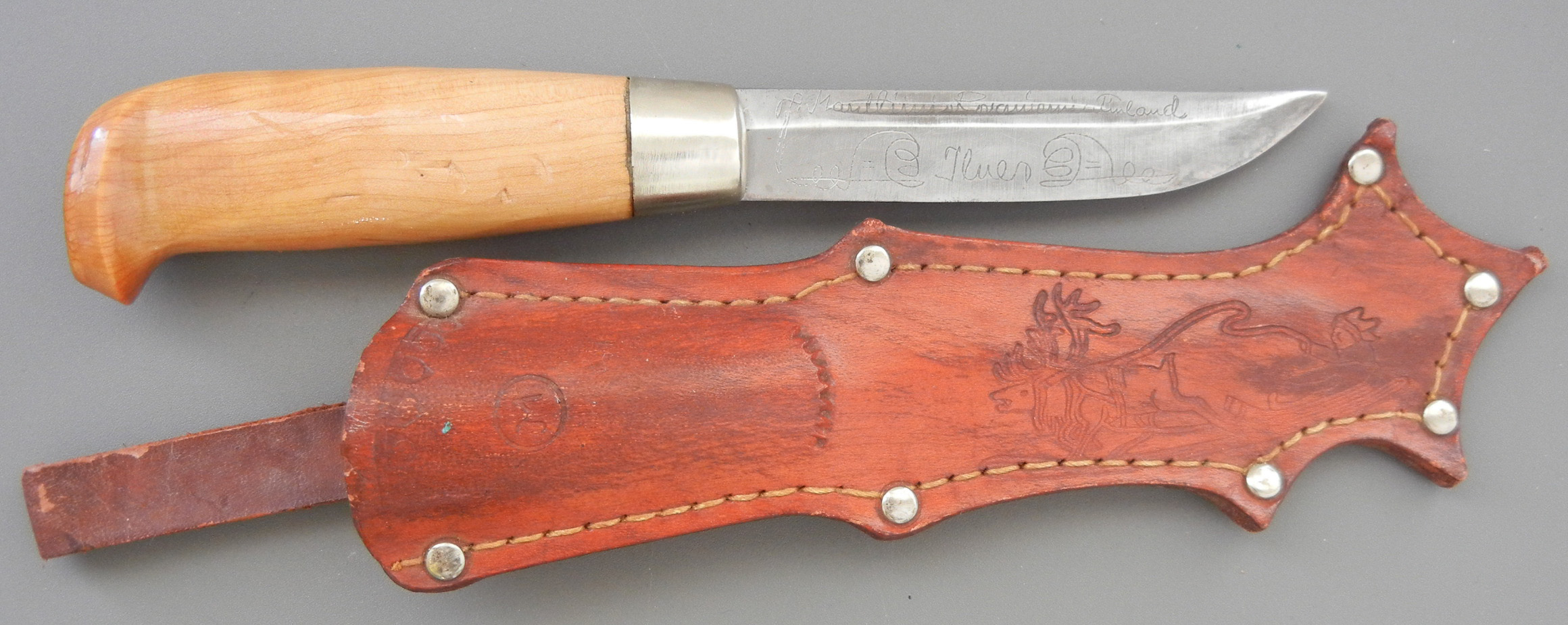 SOLD - Original Ilves Knife - SOLD - Click Image to Close