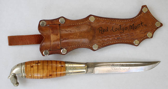 SOLD - Red Lodge Puukko - SOLD - Click Image to Close