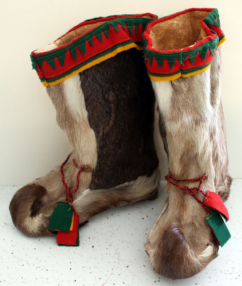 SOLD - Reindeer Fur Boots - SOLD - Click Image to Close