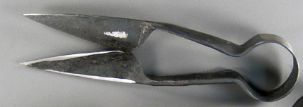 Hand Forged Shears - Click Image to Close