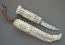 3" Lapp Antler Puukko