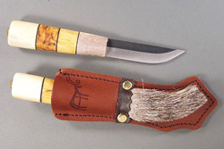 Bone and Birch Knife