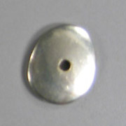 Butt Plate Nickel Silver 1.1" - Click Image to Close
