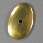 Butt Plate Brass 1.55" - Click Image to Close