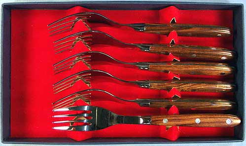 Flatware Knife, Fork, Spoon Set of 18 - Click Image to Close