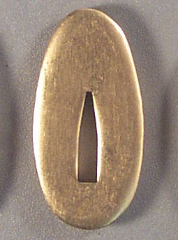 Bolster Guard Brass V 1.4" - Click Image to Close
