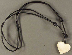 Antler Heart Necklace