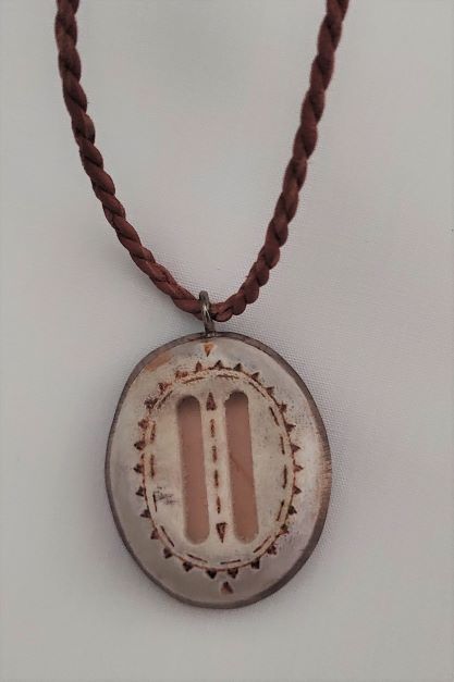 Shaman Drum Necklace - Click Image to Close