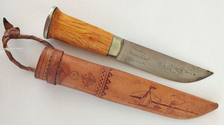 Vintage Marttiini Lapp Knife