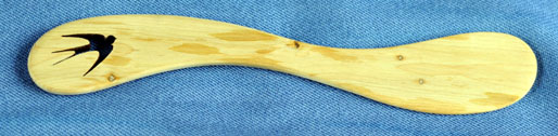 Butter Knife, swallow, juniper - Click Image to Close