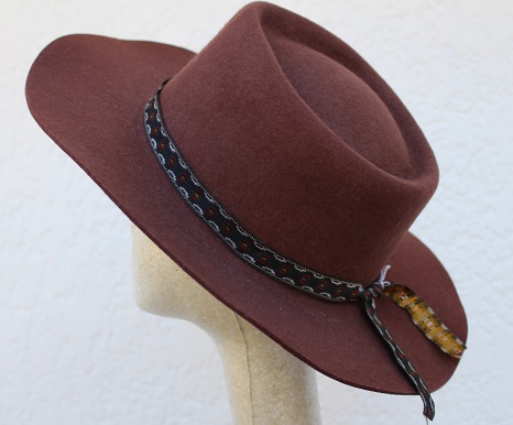 Wool Felt Hat brown