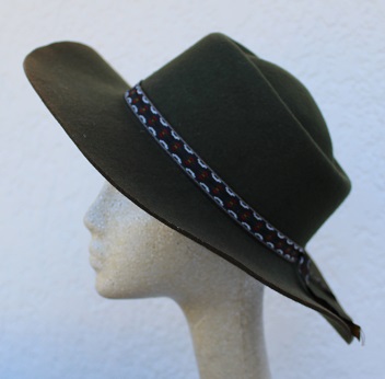 SOLD - Reindeer Blue Hat - SOLD